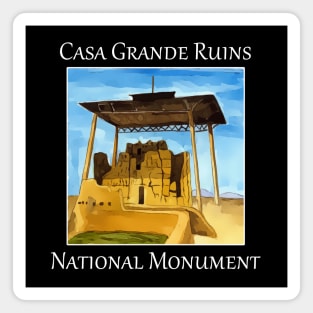 Casa Grande Ruins, National Monument in Arizona Magnet